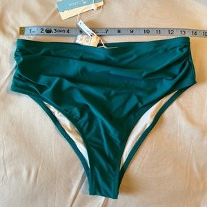 Cupshe bikini bottom - Teal, M